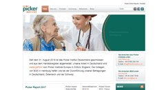 Desktop Screenshot of pickerinstitut.de